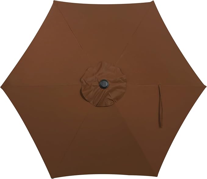 7.5 ft Patio Umbrella, Yard Umbrella, Outdoor Market Umbrella - Image 4