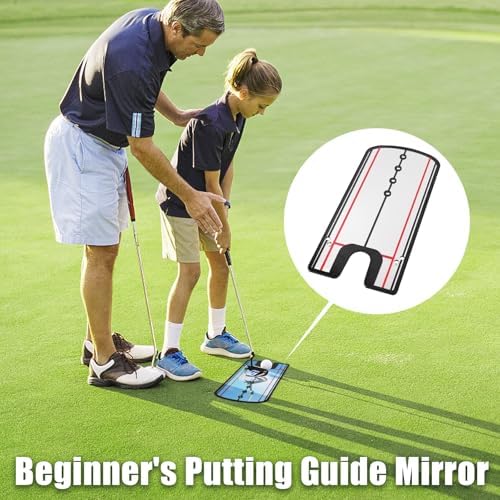 Ykimok Golf Putting Mirror, Putting Training Aid, Putting Mirror - Image 4