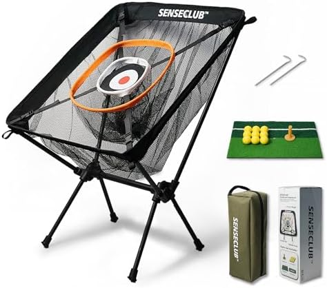 SENSECLUB Foldable Golf Chipping Net by SENSECLUB