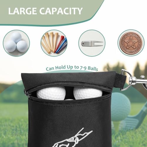 TOGETRUE Golf Tee Pouch, Golf Bag Holder - Image 5