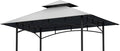 Grill Gazebo Canopy Replacement, 5 x 8 Ft, UV Resistant, Water Resistant by OIPUNSHLE