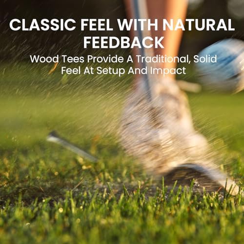 FINGER TEN Golf Tees Wood Bulk - Image 5