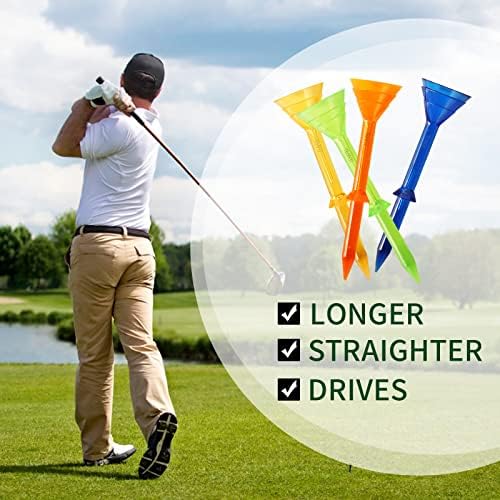 3-1/4" Big Cup Plastic Golf Tees 40 Pack - Image 6