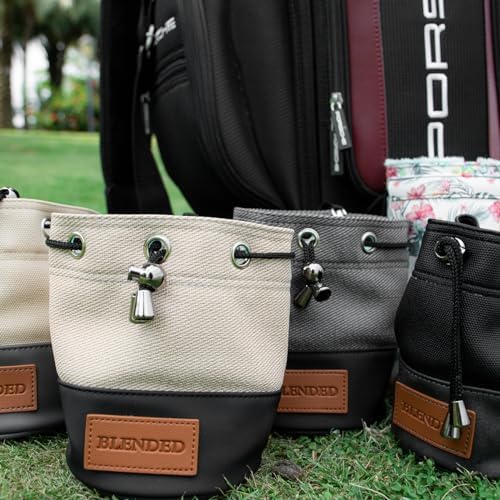 Golf Valuables Pouch, Bucket Waist Design Golf Pouch Bag - Image 5