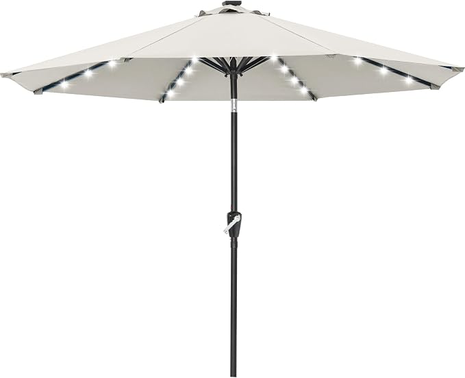 ABCCANOPY Solar Led Patio Umbrella by ABCCANOPY