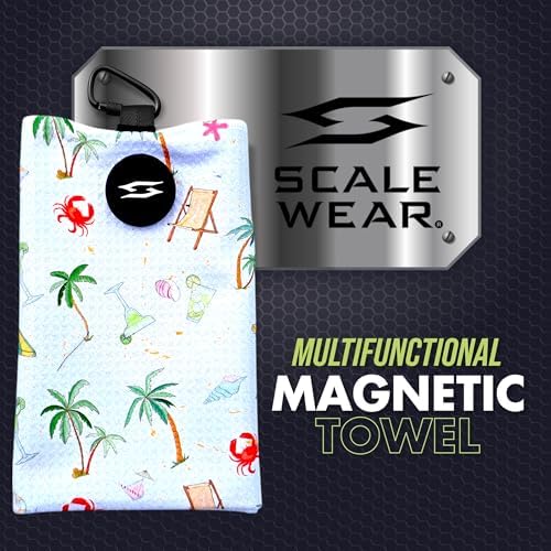 Magnetic Golf Towel 16x24 Waffle Weave - Image 3