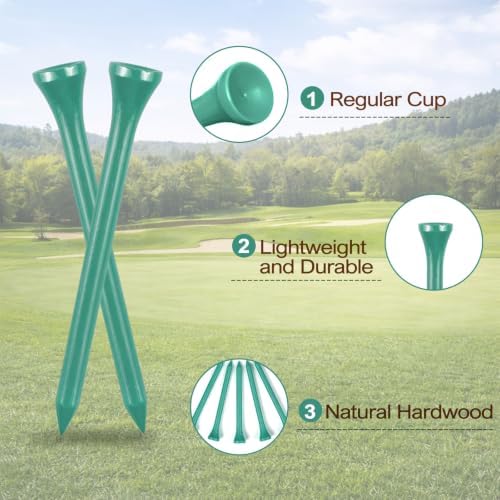 Wooden Golf Tees 3-1/4", 1-1/2" Available - Image 5