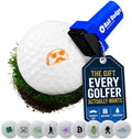 Ball Badge Golf Ball Stamp, Icon Series Self-Inking Ball Marker by AlibiGolf