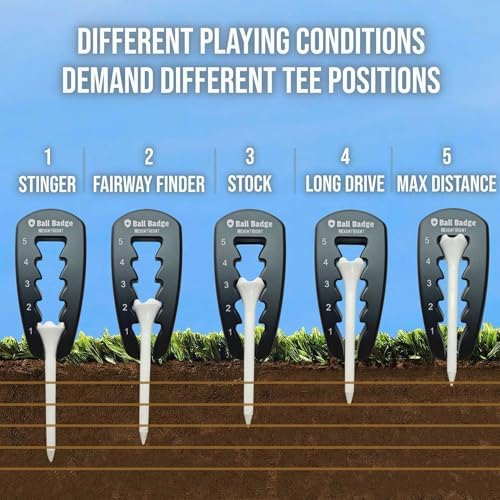 HeightRight Adjustable Golf Tee Height Tool - Image 4