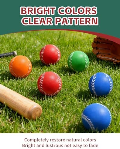 Tarutaru 20 Pack Foam Balls for Baseballs & Softballs - Image 4