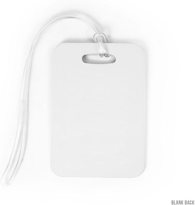 ChalkTalkSPORTS Golf Luggage & Bag Tag | Golf Course | No Personalization on Back | Large
