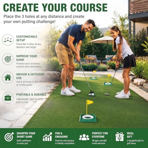 Sotiff Golf Putting Practice Cup Hole Training Aids Golf Accessories - Image 6