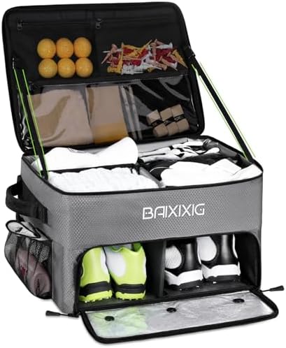 Golf Trunk Organizer, 2-Layer Storage by BAIXIXIG