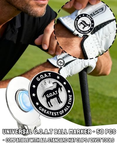 50 Pcs Goat Golf Ball Markers - Image 4