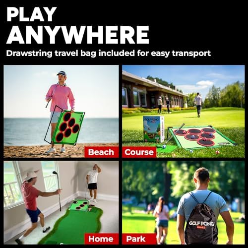 Golf Pong Chipping Game for Men & Women, 1 Board - Image 4