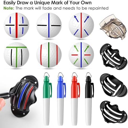 10 Pcs Golf Ball Alignment Line Marking Tool - Image 4