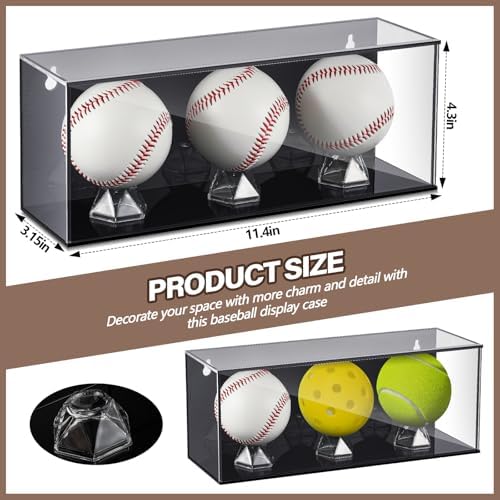 Lineshading Baseball Golf Ball Display Case - Image 3