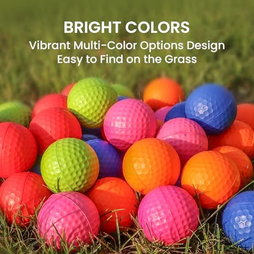 FINGER TEN Foam Golf Practice Balls 100 Pack - Image 6