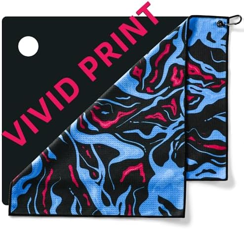 Mile High Life Golf Towel 16"x24", Microfiber Waffle Weave - Image 6