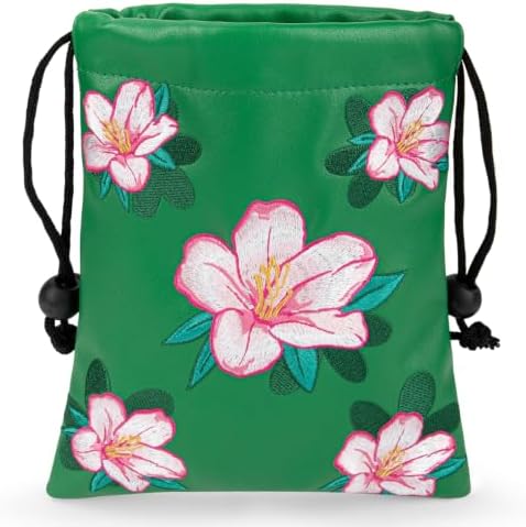 Golf Valuables Pouch Bag with Drawstrings Closure by ALIENNANAGolf
