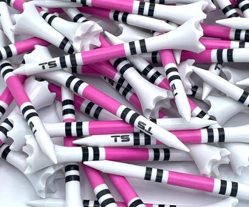 TRUESTRIKE Premium USA Golf Tees – 3¼" or 2¾" Durable Plastic Performance Tees by TRUESTRIKE