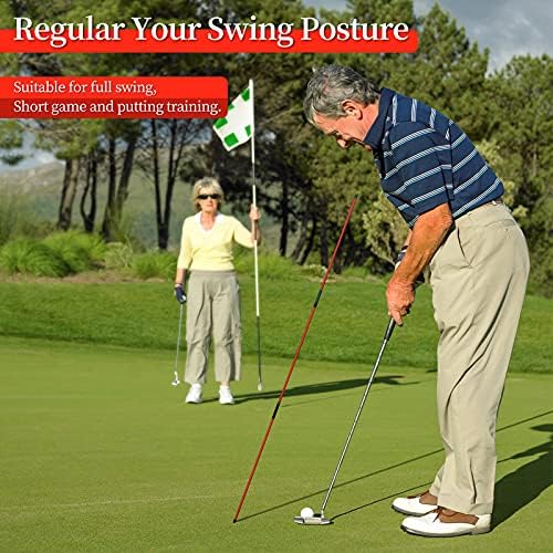 MoKo Golf Alignment Stick, 2 Set Golf Alignment Rods, Posture Corrector - Image 5