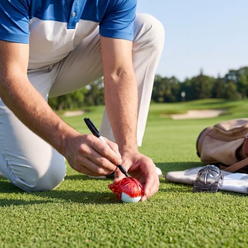 Outus 2 Pcs Golf Ball Marking Stencil Alignment Liner - Image 5