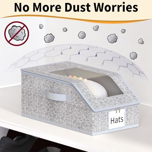 Stackable Hat Storage, Hat Organizer, Baseball Cap Organizer, Quick Access - Image 4
