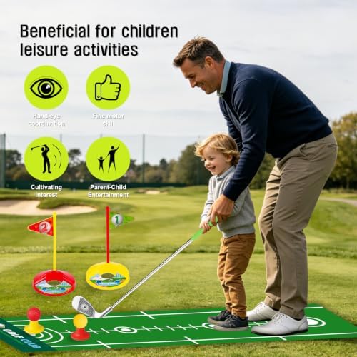 COOLFOX Toddler Golf Set -Retractable Kids Golf Clubs Set - Image 3