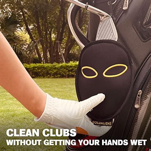 Golf Club Cleaner & Ball Cleaning Bag, Original Three-Layer Fabric Waterproof - Image 3
