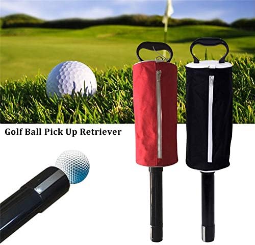 Golf Ball Retriever Portable Pocket Shagger Storage Pick up Shag Bag - Image 2
