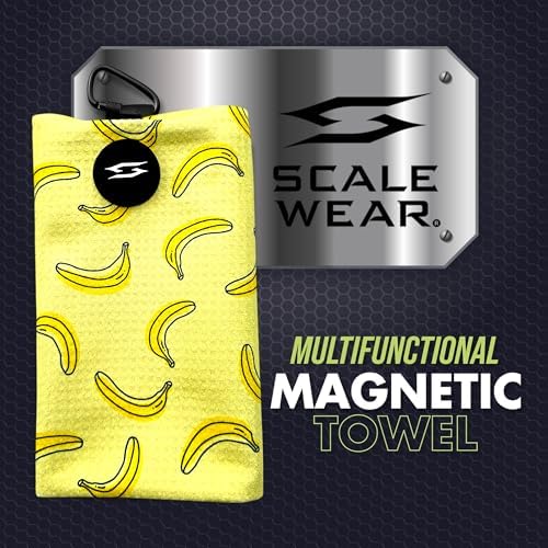 Magnetic Microfiber Waffle Golf Towel Large 16"x24" Clean - Image 3
