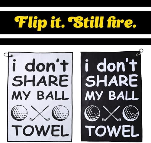 ZEETY Funny Golf Towel, Waffle Microfiber Golf Bag Towel - Image 5