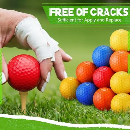 Vinsot 48 Pcs Golf Balls Bulk Solid Rubber Golf Soft Training Balls - Image 4