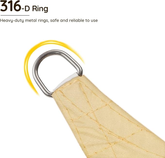 Quictent Waterproof Sun Shade Sail - Image 7