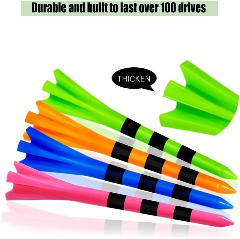 SWINGTEK 120 Pack Golf Tees, Mixed Color - Image 7