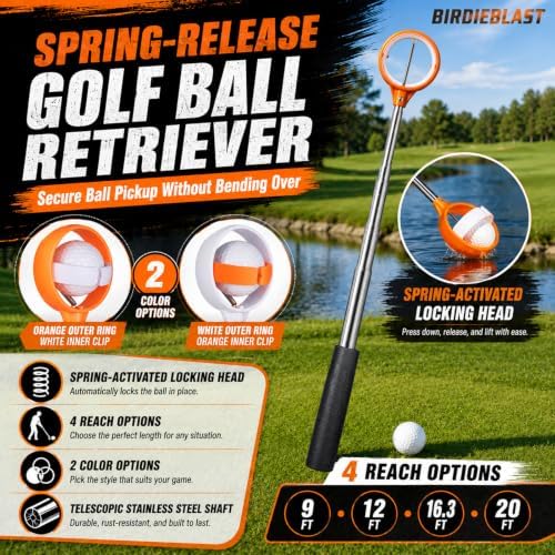 Professional Golf Ball Retriever Telescopic - Image 2