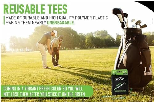 Zario Plastic Golf Tees 3 1/4 Inch Combo - Image 6