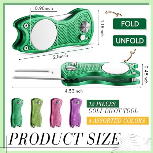 Poen 12/24/36 Pack Golf Divot Repair Tool Set - Image 2