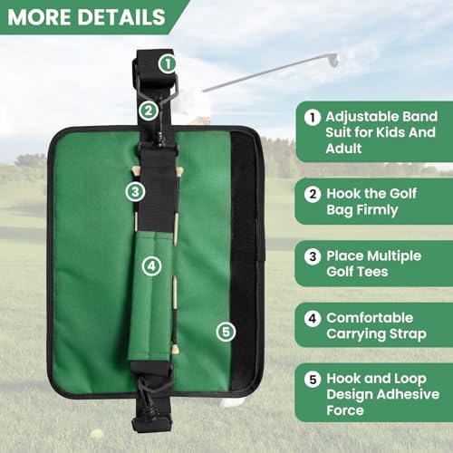 FINGER TEN Mini Golf Bag for 3-7 Clubs - Image 2