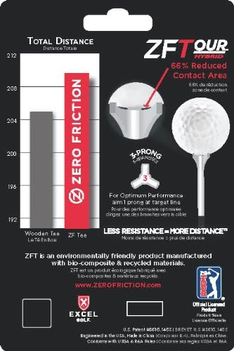 Zero Friction Tour 3-Prong Golf Tees - Image 2