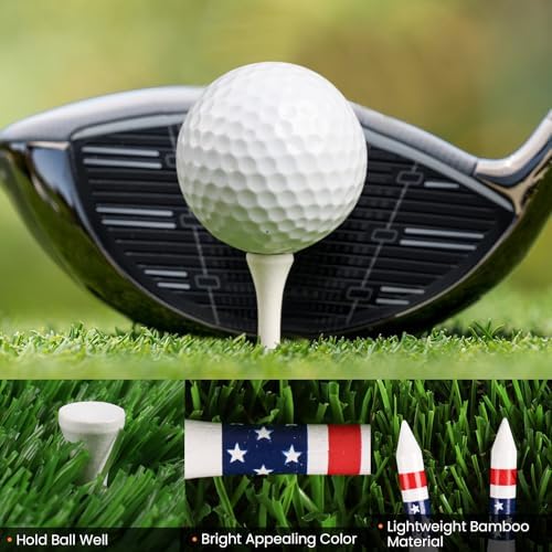 FINGER TEN Golf Tees Wood Bulk - Image 4