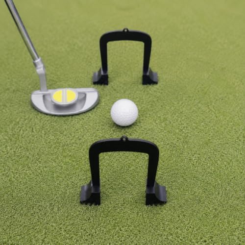 3 Pieces Golf Putting Gate Lightweight Semicircular Putting Gate - Image 2