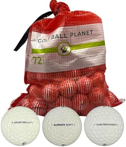 Golf Ball Planet 72 Used Golf Balls by GolfBallPlanet