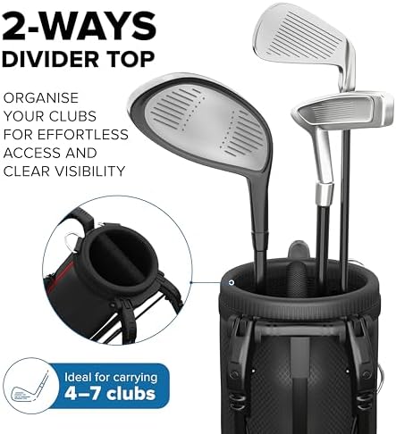 Par 3 Golf Bag, Ultra Lightweight, Small Golf Bag - Image 6