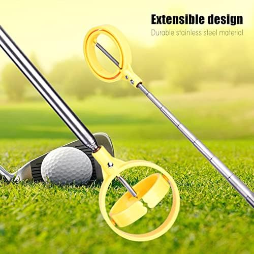 Golf Ball Retriever, Automatic Locking Scoop Telescopic Golf Ball Pick up - Image 7