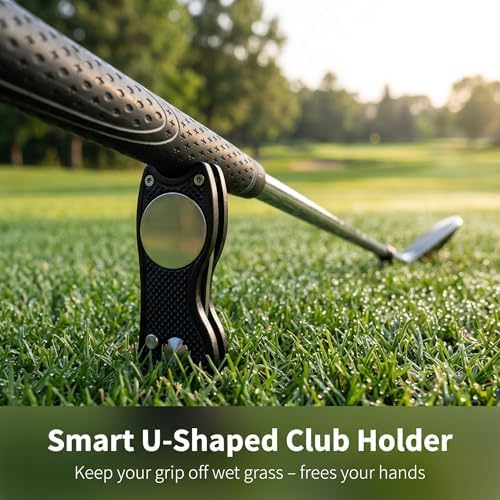 OLPIAUT 2-Pack Foldable Golf Divot Repair Tool - Image 6