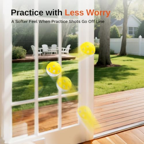 Wear-Resistant Practice Golf Balls, High Visibility - Image 6