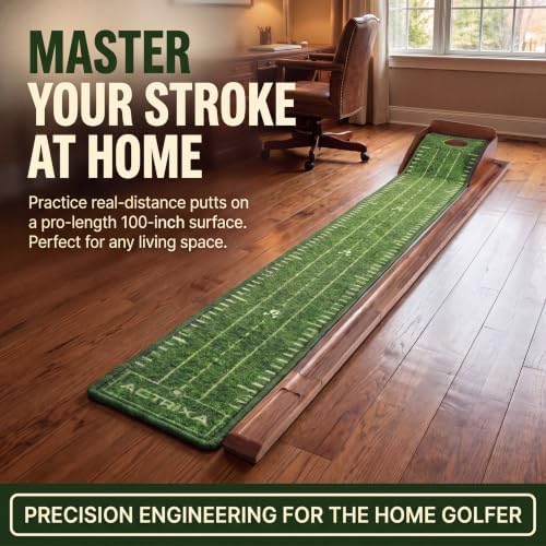 Indoor Putting Green Mat | Golf Putting Practice Mat - Image 4