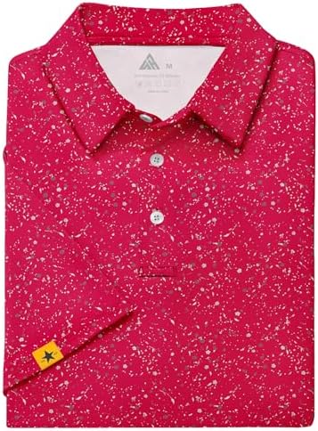 ZITY Mens Golf Polo Shirts Short Sleeve UPF 50+ Moisture Wicking Tshirt - Image 6